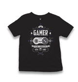 Gamer - 1990 Players Kid's Black T-shirt - Premium  from W.E.N.S. WIND - Just 5990! Shop now at W.E.N.S. WIND