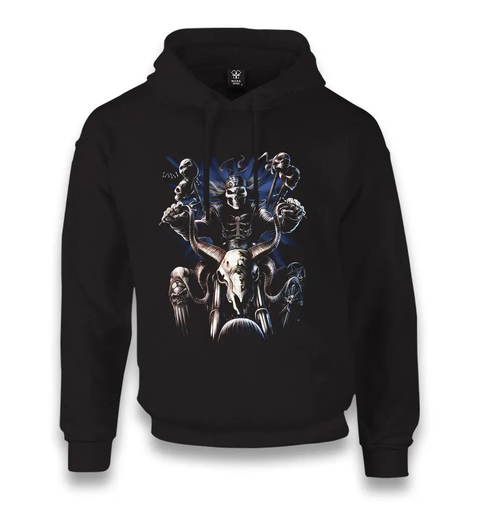Motorcycle - Ride Or Die Unisex Black Hoodie - Premium  from W.E.N.S. WIND - Just 11990! Shop now at W.E.N.S. WIND