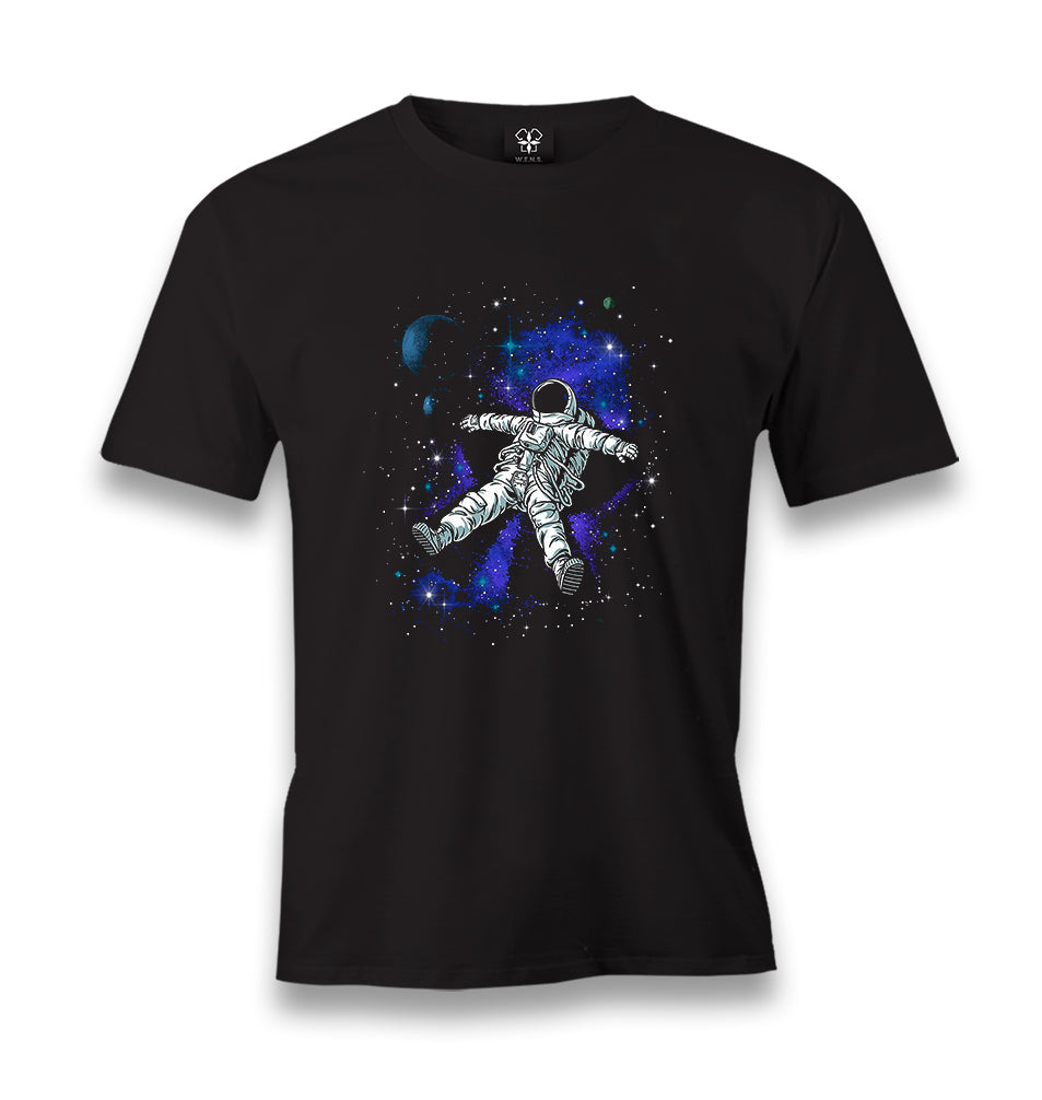 Dreams In Space Men's Black Tshirt - Premium  from W.E.N.S. WIND - Just 6490! Shop now at W.E.N.S. WIND