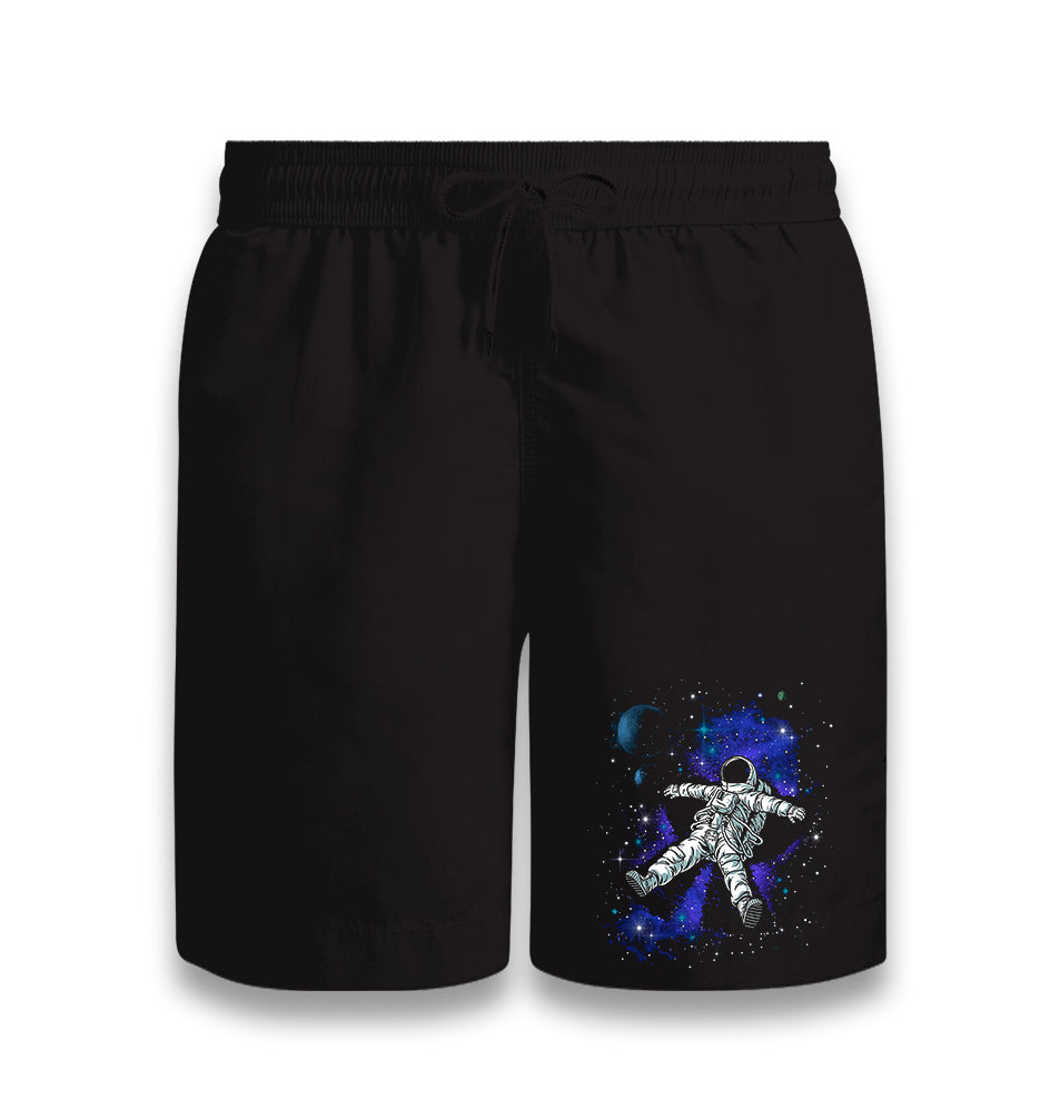 Dreams In Space Black Shorts - Premium  from W.E.N.S. WIND - Just 7990! Shop now at W.E.N.S. WIND