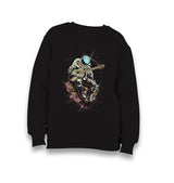 Notes In Space - Guitar Kid's Black Sweatshirt - Premium  from W.E.N.S. WIND - Just 7990! Shop now at W.E.N.S. WIND