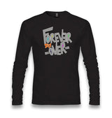 Forever Its Over Unisex Black Longsleeve - Premium  from W.E.N.S. WIND - Just 7990! Shop now at W.E.N.S. WIND