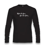 Motorcycle - Live To Ride Unisex Black Longsleeve - Premium  from W.E.N.S. WIND - Just 7990! Shop now at W.E.N.S. WIND