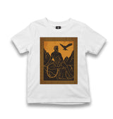 Prometheus and the Eagle from Greek Mythology Kid's White Tshirt - Premium  from W.E.N.S. WIND - Just 5990! Shop now at W.E.N.S. WIND