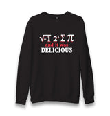 I Ate Some Pi Unisex Black Sweatshirt - Premium  from W.E.N.S. WIND - Just 10990! Shop now at W.E.N.S. WIND