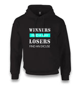 Winners Find A Way Unisex Black Hoodie - Premium  from W.E.N.S. WIND - Just 11990! Shop now at W.E.N.S. WIND