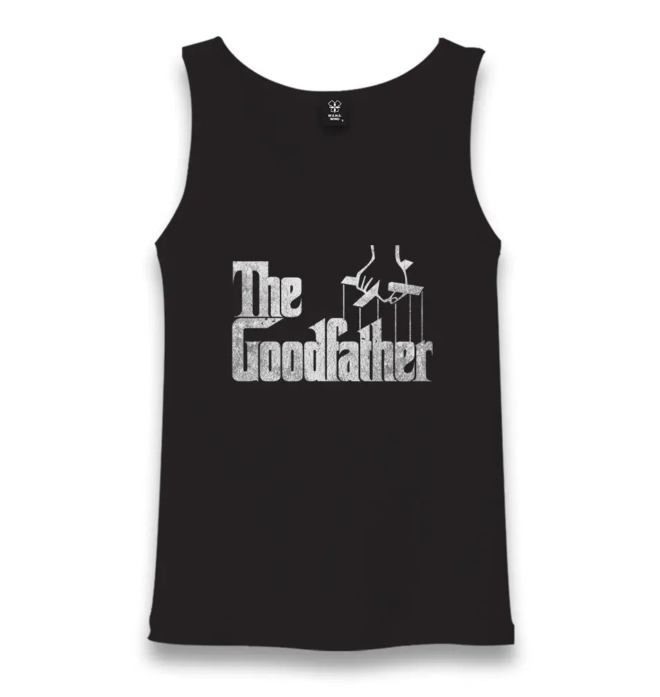 The Goodfather Unisex Black Tank Top - Premium  from W.E.N.S. WIND - Just 6490! Shop now at W.E.N.S. WIND