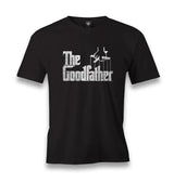 The Goodfather Men's Black Tshirt - Premium  from W.E.N.S. WIND - Just 6490! Shop now at W.E.N.S. WIND