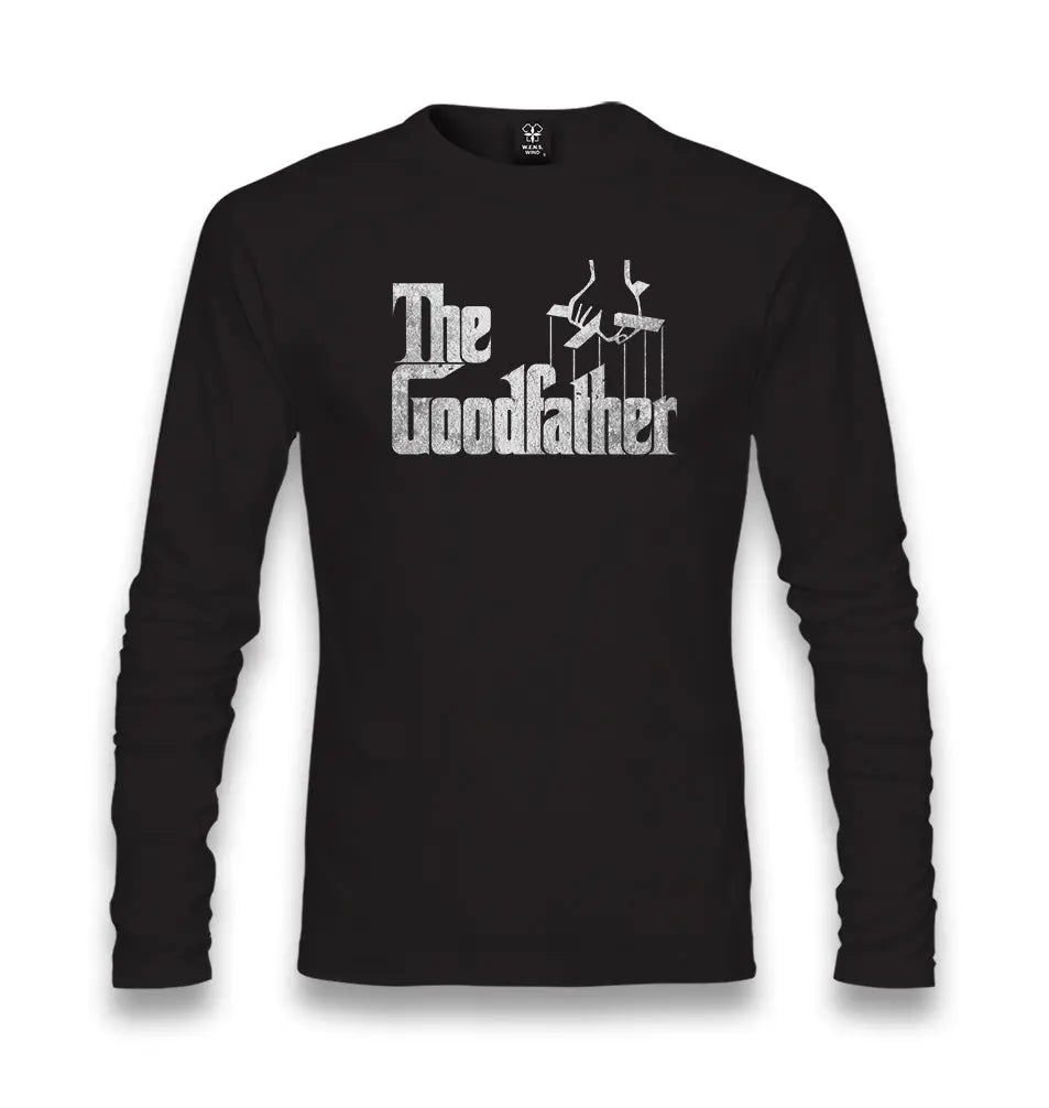 The Goodfather Unisex Black Longsleeve - Premium  from W.E.N.S. WIND - Just 7990! Shop now at W.E.N.S. WIND