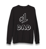 The Evolution Of Dad I Unisex Black Sweatshirt - Premium  from W.E.N.S. WIND - Just 10990! Shop now at W.E.N.S. WIND