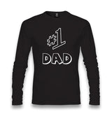 The Evolution Of Dad I Unisex Black Longsleeve - Premium  from W.E.N.S. WIND - Just 7990! Shop now at W.E.N.S. WIND