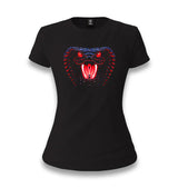 Snake Women's Black T-shirt - Premium  from W.E.N.S. WIND - Just 6490! Shop now at W.E.N.S. WIND