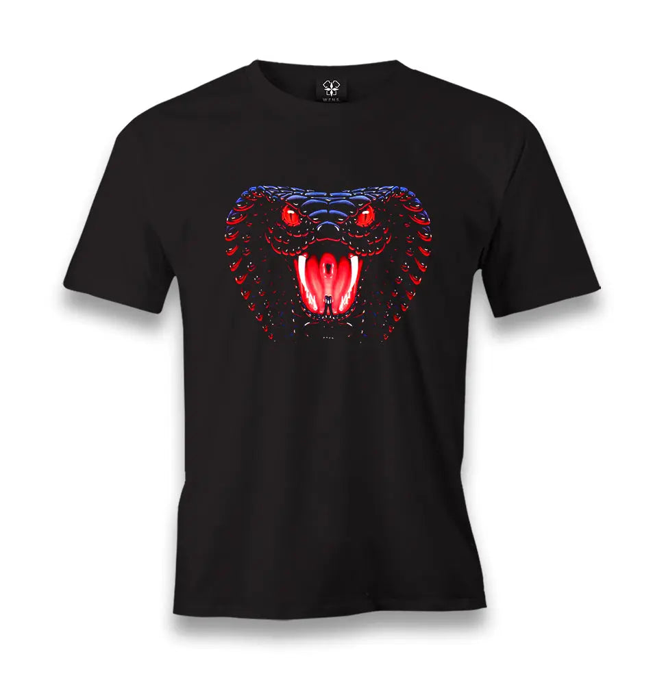 Snake Men's Black Tshirt - Premium  from W.E.N.S. WIND - Just 6490! Shop now at W.E.N.S. WIND