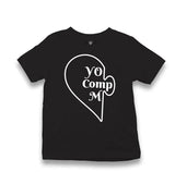 You Complete Me Left - Black Kid's Black T-shirt - Premium  from W.E.N.S. WIND - Just 5990! Shop now at W.E.N.S. WIND