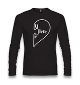 You Complete Me Right - Black Unisex Black Longsleeve - Premium  from W.E.N.S. WIND - Just 7990! Shop now at W.E.N.S. WIND