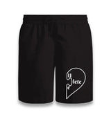 You Complete Me Right - Black Black Shorts - Premium  from W.E.N.S. WIND - Just 7990! Shop now at W.E.N.S. WIND