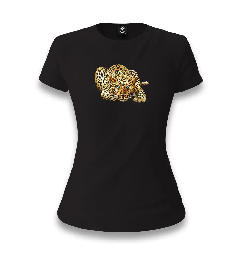 Tiger - Ready to Hunt Women's Black T-shirt - Premium  from W.E.N.S. WIND - Just 6490! Shop now at W.E.N.S. WIND