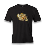 Tiger - Ready to Hunt Men's Black Tshirt - Premium  from W.E.N.S. WIND - Just 6490! Shop now at W.E.N.S. WIND