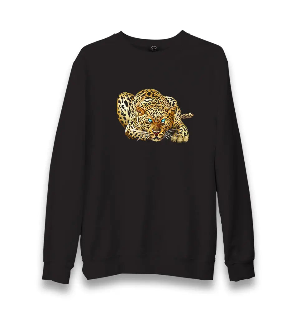 Tiger - Ready to Hunt Unisex Black Sweatshirt - Premium  from W.E.N.S. WIND - Just 10990! Shop now at W.E.N.S. WIND