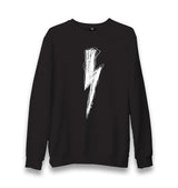 Lightning Unisex Black Sweatshirt - Premium  from W.E.N.S. WIND - Just 10990! Shop now at W.E.N.S. WIND