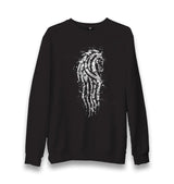 Tattoo - Horse Unisex Black Sweatshirt - Premium  from W.E.N.S. WIND - Just 10990! Shop now at W.E.N.S. WIND