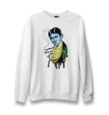 Franz Kafka Unisex White Sweatshirt - Premium  from W.E.N.S. WIND - Just 10990! Shop now at W.E.N.S. WIND