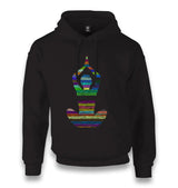 Yoga - Lines Unisex Black Hoodie - Premium  from W.E.N.S. WIND - Just 11990! Shop now at W.E.N.S. WIND