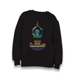 Yoga - Lines Kid's Black Sweatshirt - Premium  from W.E.N.S. WIND - Just 7990! Shop now at W.E.N.S. WIND