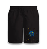 Planet And Moon Black Shorts - Premium  from W.E.N.S. WIND - Just 7990! Shop now at W.E.N.S. WIND