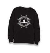 Yoga - Chakra Kid's Black Sweatshirt - Premium  from W.E.N.S. WIND - Just 7990! Shop now at W.E.N.S. WIND