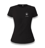 Heart - Locked Women's Black T-shirt - Premium  from W.E.N.S. WIND - Just 6490! Shop now at W.E.N.S. WIND
