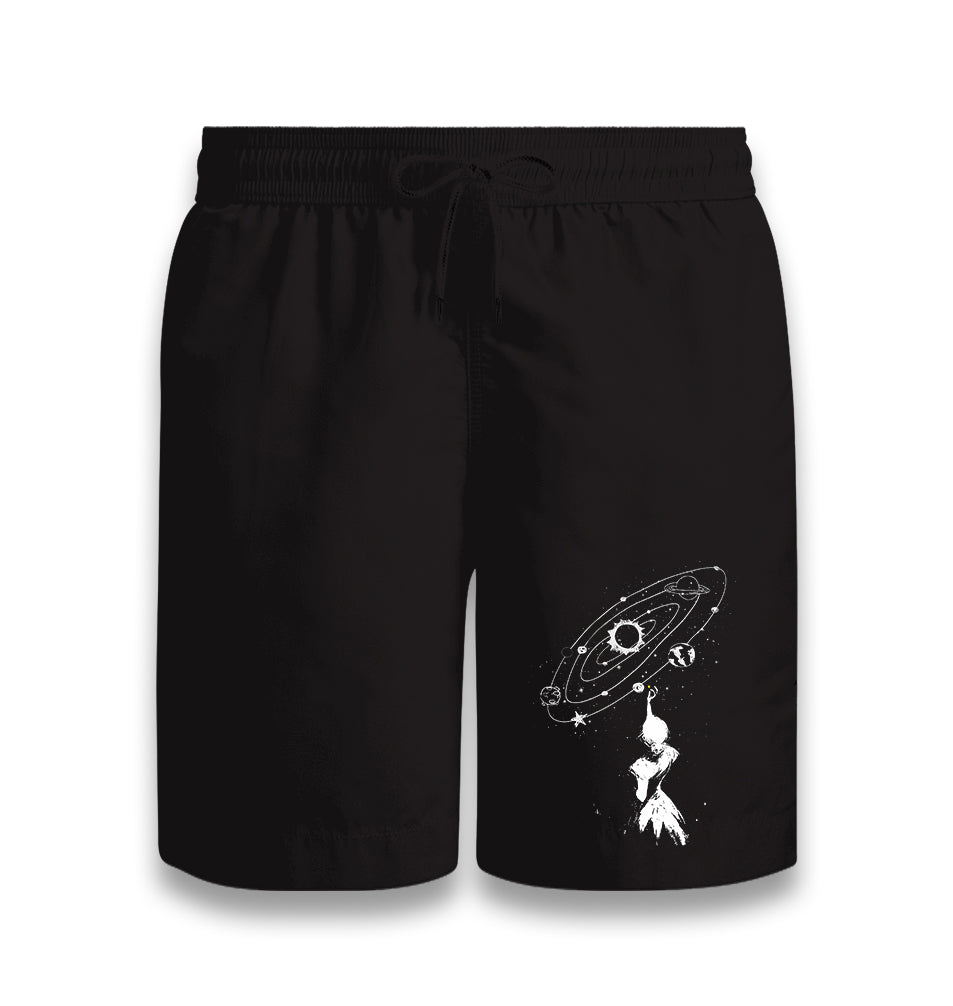 Galaxy - Starry Cosmos Black Shorts - Premium  from W.E.N.S. WIND - Just 7990! Shop now at W.E.N.S. WIND