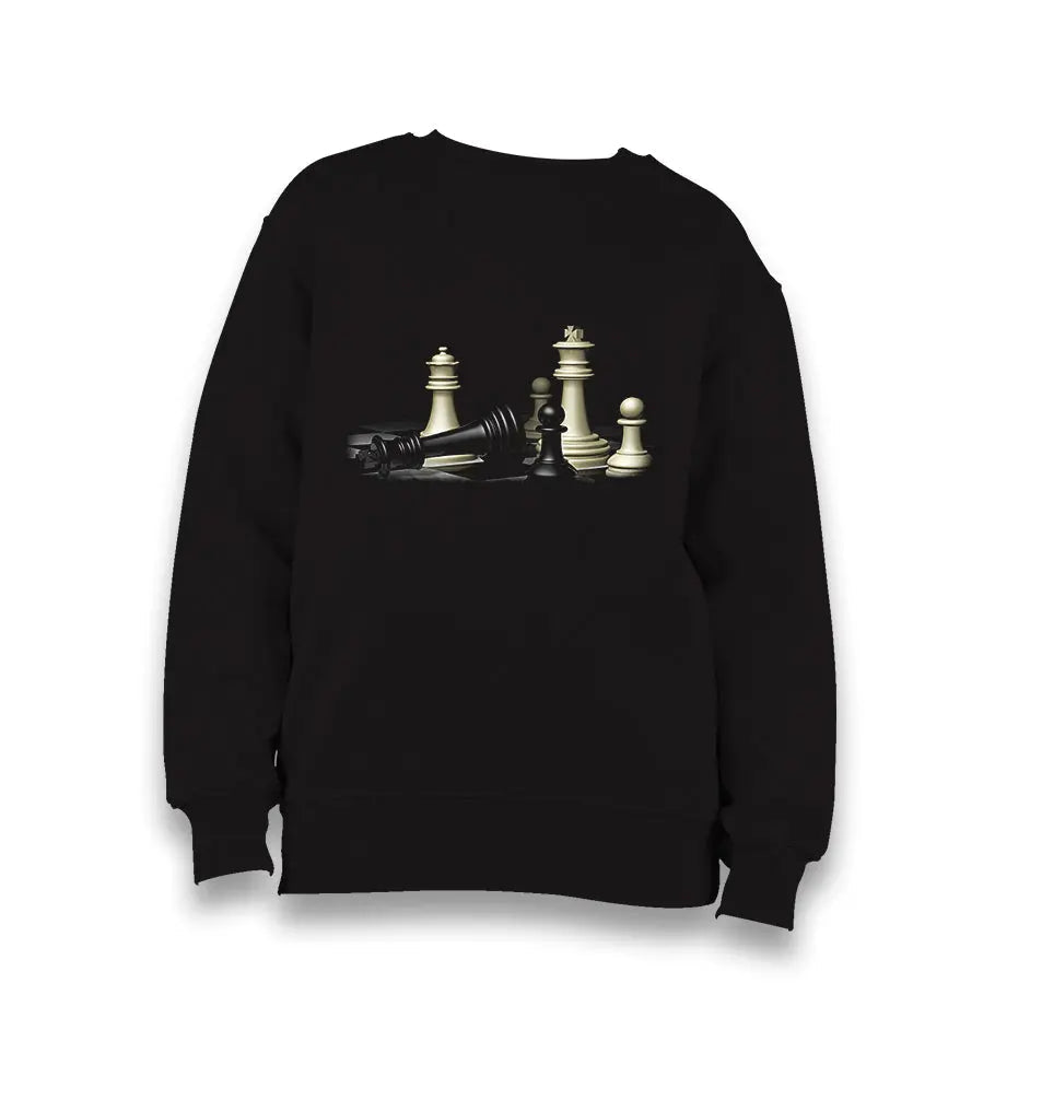 Chess - Checkmate Kid's Black Sweatshirt - Premium  from W.E.N.S. WIND - Just 7990! Shop now at W.E.N.S. WIND