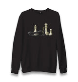 Chess - Checkmate Unisex Black Sweatshirt - Premium  from W.E.N.S. WIND - Just 10990! Shop now at W.E.N.S. WIND