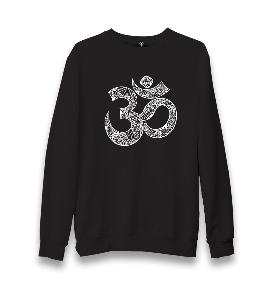 Yoga - Om Mandela Unisex Black Sweatshirt - Premium  from W.E.N.S. WIND - Just 10990! Shop now at W.E.N.S. WIND