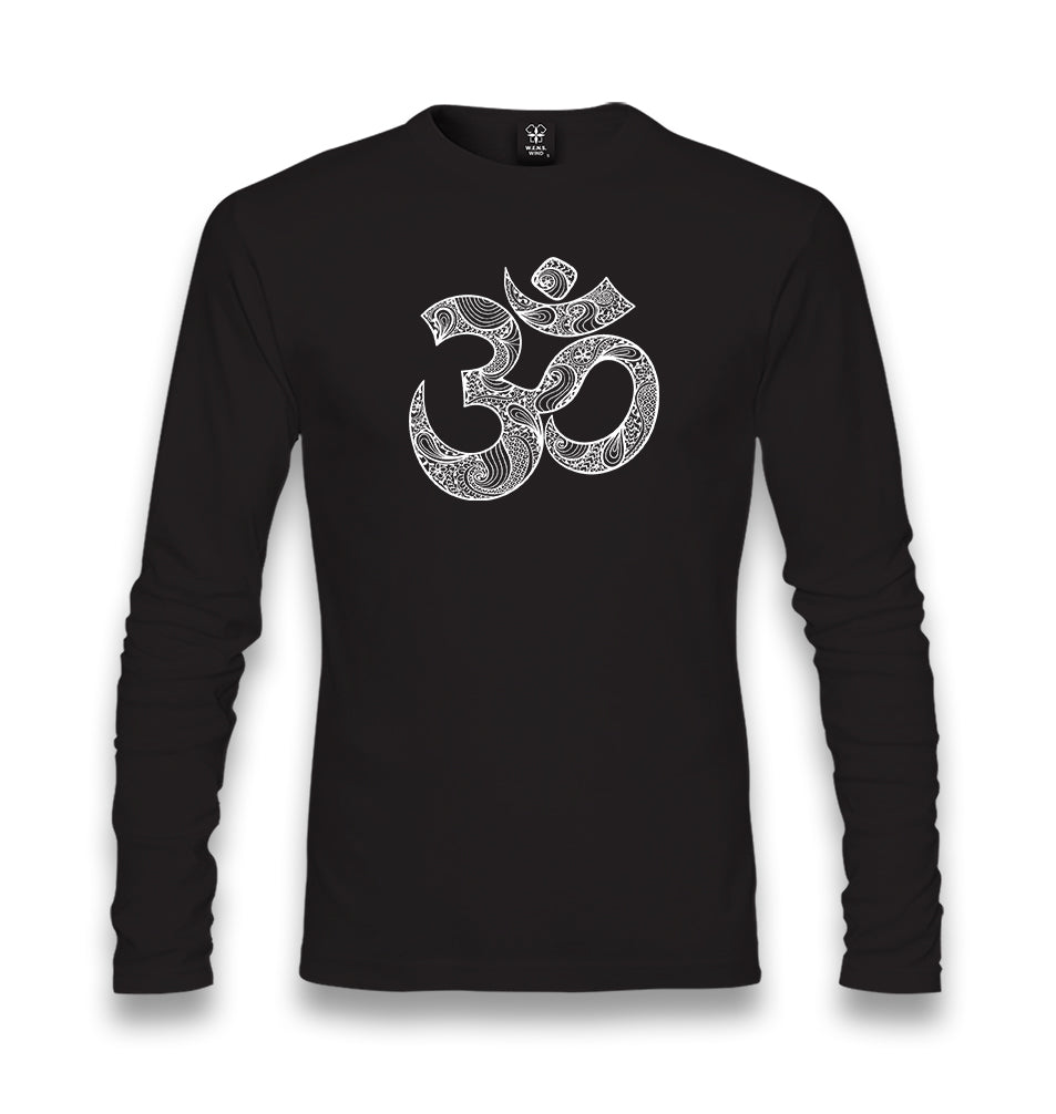 Yoga - Om Mandela Unisex Black Longsleeve - Premium  from W.E.N.S. WIND - Just 7990! Shop now at W.E.N.S. WIND