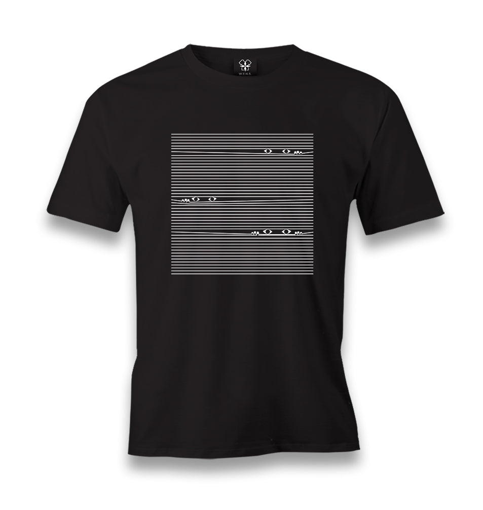 Window Line Men's Black Tshirt - Premium  from W.E.N.S. WIND - Just 6490! Shop now at W.E.N.S. WIND