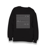 Window Line Kid's Black Sweatshirt - Premium  from W.E.N.S. WIND - Just 7990! Shop now at W.E.N.S. WIND