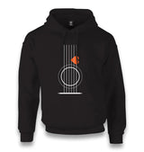 Guitar - Pena Heart Unisex Black Hoodie - Premium  from W.E.N.S. WIND - Just 11990! Shop now at W.E.N.S. WIND