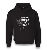 Its Rock N Roll Unisex Black Hoodie - Premium  from W.E.N.S. WIND - Just 11990! Shop now at W.E.N.S. WIND