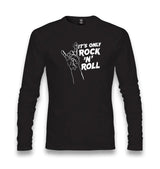 Its Rock N Roll Unisex Black Longsleeve - Premium  from W.E.N.S. WIND - Just 7990! Shop now at W.E.N.S. WIND