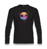 Summer Night Lights Unisex Black Longsleeve - Premium  from W.E.N.S. WIND - Just 7990! Shop now at W.E.N.S. WIND