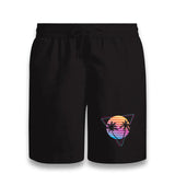 Summer Night Lights Black Shorts - Premium  from W.E.N.S. WIND - Just 7990! Shop now at W.E.N.S. WIND