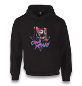 Owl Yeah Unisex Black Hoodie - Premium  from W.E.N.S. WIND - Just 11990! Shop now at W.E.N.S. WIND