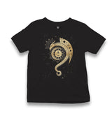 Dragon And Moon Kid's Black T-shirt - Premium  from W.E.N.S. WIND - Just 5990! Shop now at W.E.N.S. WIND