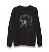 Tiger - Roar Unisex Black Sweatshirt - Premium  from W.E.N.S. WIND - Just 10990! Shop now at W.E.N.S. WIND