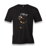 Rottweiler - Cool Men's Black Tshirt - Premium  from W.E.N.S. WIND - Just 6490! Shop now at W.E.N.S. WIND