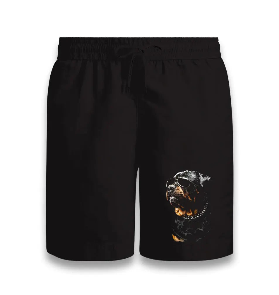 Rottweiler - Cool Black Shorts - Premium  from W.E.N.S. WIND - Just 7990! Shop now at W.E.N.S. WIND