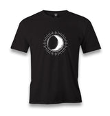 Full Sun Half Moon Men's Black Tshirt - Premium  from W.E.N.S. WIND - Just 6490! Shop now at W.E.N.S. WIND