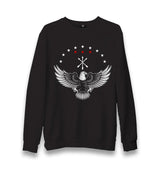 Caucasian Adige Flag Eagle Unisex Black Sweatshirt - Premium  from W.E.N.S. WIND - Just 10990! Shop now at W.E.N.S. WIND